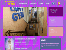 Tablet Screenshot of ladysgym.net